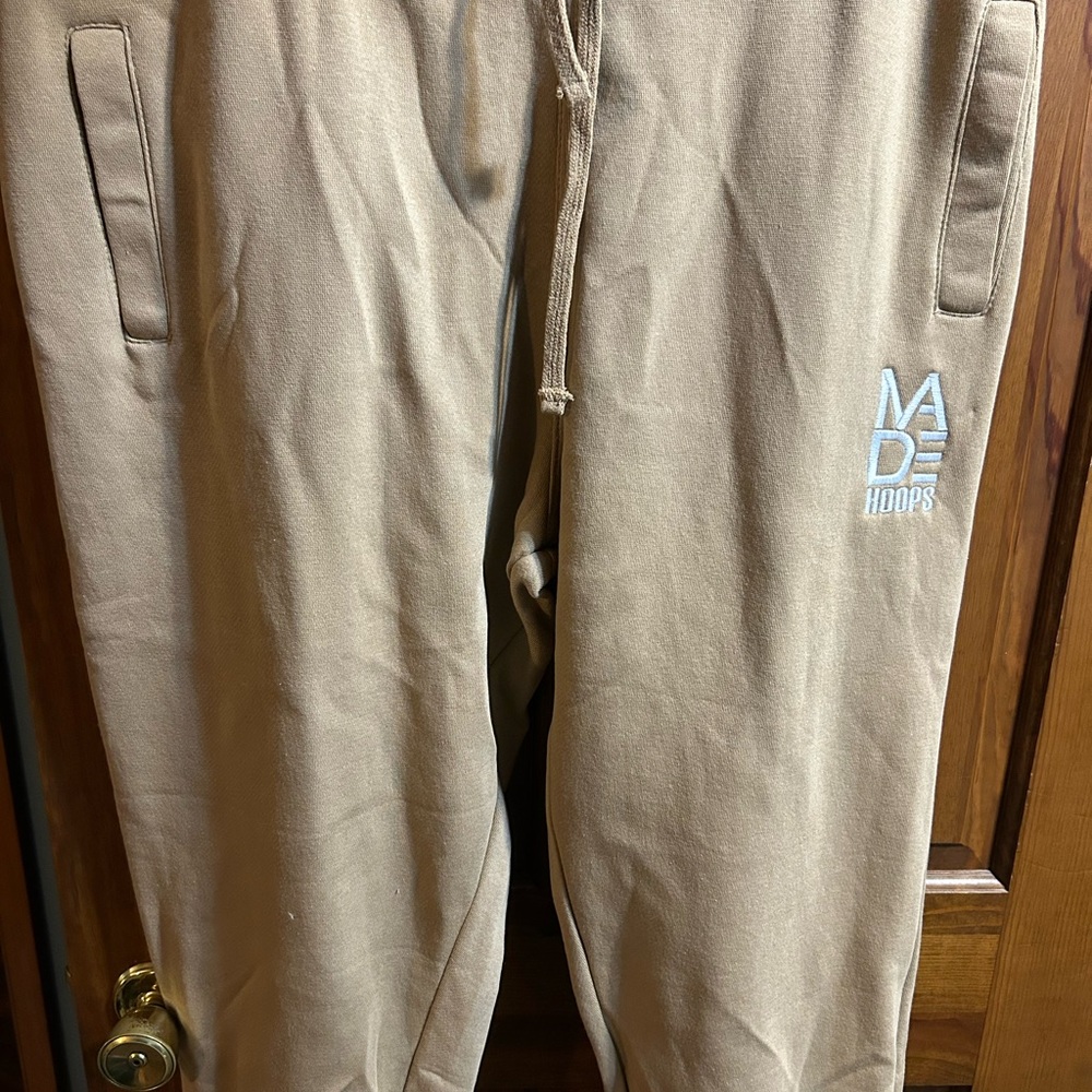 Men’s fleece Tan Joggers